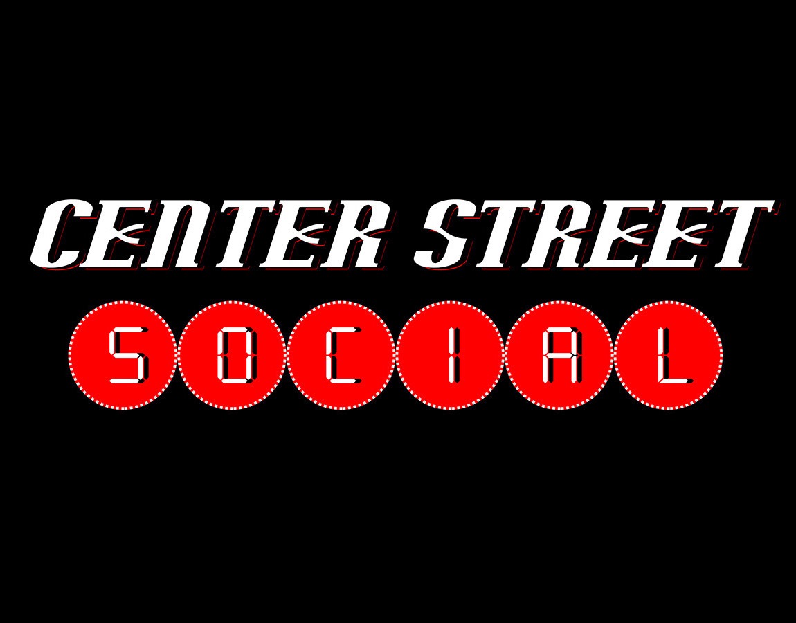 Logo featuring  the text Center Street Social